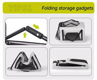 Poussette pliable pour animaux de compagnie JXB Fashion en aluminium à 4 roues, respirante, légère, portable, toutes saisons, pour les voyages et l'usage quotidien