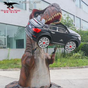 Animatronic T Rex cabeza de dinosaurio Jurásico película dinosaurio lucha escena - Product Image 3