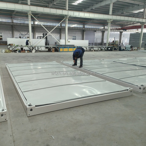 Modular Flat Pack Steel Sandwich Panel Container Room Removable Portable Prefab Office Building with Bedroom - Product Image 3