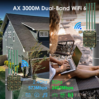 WAVLINK AX3000 Extensor WiFi 6 para exteriores Repetidor inalámbrico para exteriores Punto de acceso inalámbrico para exteriores de largo alcance con banda dual