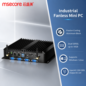 Mini PC Industrial sin Ventilador con Firewall Integrado, Compatible con Windows 7, 10, 11 y Linux, con Procesador Intel Core I3-5005U /i5-4200U /i7-5500U - Product Image 4