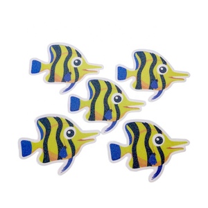 9 pegatinas antideslizantes, bonita cinta adhesiva para baño de criaturas marinas para bañera, ducha y otras superficies resbaladizas - Product Image 5