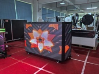 Pantalla LED para Cabina de DJ con SDK para Uso en Aeropuertos y Tiendas Minoristas, Soporte de Escritorio Portátil
