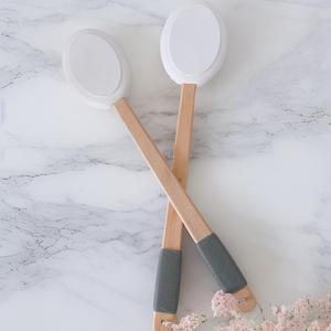 Éponge corps <span class=keywords><strong>brosse</strong></span> longue poignée confortable EVA bain épurateur exfoliant à la mode auto-lavage Gel douche/Lotion applicateur - Product Image 2