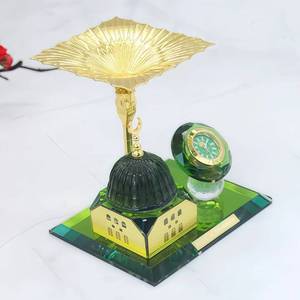 Reloj de Pared con Pantalla de Cristal para Mezquita Musulmana, con Energía Solar y Funciona con Batería, Recuerdo Religioso, Decoración de Interiores - Product Image 1