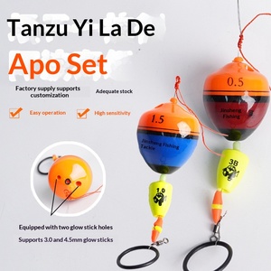 Kit de flotteurs de pêche <span class=keywords><strong>en</strong></span> <span class=keywords><strong>mer</strong></span> chinois avec <span class=keywords><strong>flotteur</strong></span> <span class=keywords><strong>coulissant</strong></span>, <span class=keywords><strong>flotteur</strong></span> de pêche à la roche, bâtons lumineux, accessoires de pêche <span class=keywords><strong>en</strong></span> gros - Product Image 1