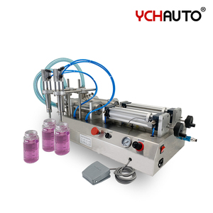 เครื่องบรรจุของเหลวกึ่งอัตโนมัติพร้อมหลอดเกรดอาหารสำหรับน้ำผลไม้<span class=keywords><strong>สด</strong></span>และน้ำมันมะกอกบริสุทธิ์ - Product Image 5