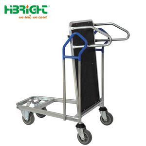 Almacén de servicio pesado Carro logístico industrial Carro de mano Camión de plataforma de almacén de rotación móvil - Product Image 2