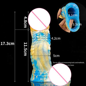 Yeni özel şekilli gerilebilir silikon erkek yapay <span class=keywords><strong>penis</strong></span> oyuncak yüzük <span class=keywords><strong>penis</strong></span> kollu - Product Image 3