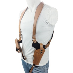 Nouvelle pochette tactique sous-aisselle pour arme 92G, sac dissimulé pour arme de plein air, pochette à double rangée pour chargeurs à dégagement rapide, réduction de la charge - Product Image 5