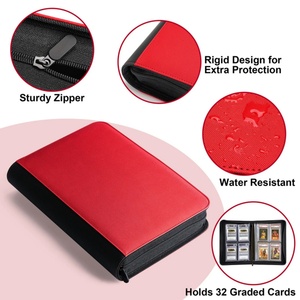 Custom Wholesale Graded Card Binder 4 Pocket Slab Binder Suitable Graded Card - Product Image 2