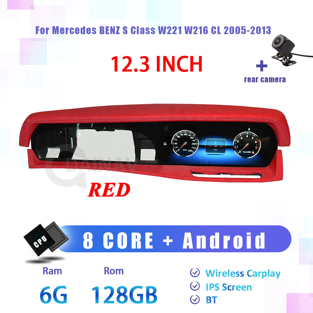 12,3 pulgadas 128GB ROJO
