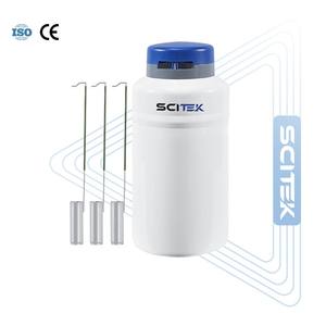 Réservoir d'azote liquide de laboratoire SCITEK série B avec structure en aluminium durable, conception d'isolation sous vide, conception à petite ouverture - Product Image 4