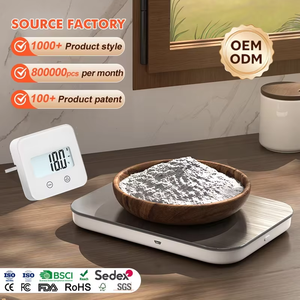 Balance alimentaire électronique précise Accurate Electronic <span class=keywords><strong>Insen</strong></span> 10 kg en acier inoxydable, type détachable, rectangulaire, avec calculateur nutritionnel - Product Image 1