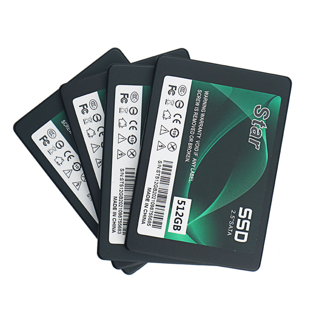 High-Speed 2.5\" SATA SSD 128GB-1TB Solid-State Drives for Desktops/Laptops Plastic Shell Material