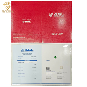 ราคาขายส่ง หินมรกตสังเคราะห์สีเขียวจากโคลอมเบีย ผลิตด้วยวิธีไฮโดรเทอร์มอล พร้อมใบรับรอง AGL - Product Image 6