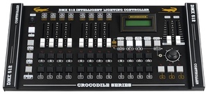 Nouvelle <span class=keywords><strong>console</strong></span> d'éclairage de scène professionnelle Hengyu 2026 avec contrôleur manuel de connexion DMX512 CROCODILE et éclairage - Product Image 4
