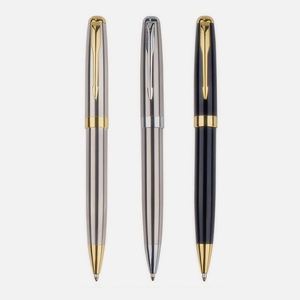 High-quality Luxury Metal Ballpoint <b>Pen</b> with logo Business Signature Metal <b>Pen</b> Black Custom <b>Pen</b> Suitable for Corporate Gifts - Product Image 1