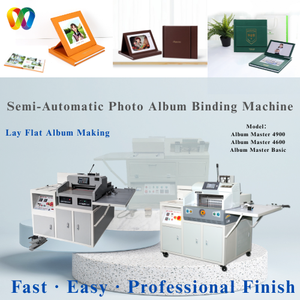 Máquina de Alta Eficiencia para Hacer Fotolibros Digitales Todo en Uno, Encuadernadora Automática de Álbumes de Fotos para Soluciones Profesionales de Estudio - Product Image 2