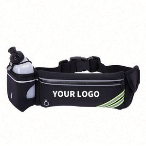 New Design Durable Water Bottle Waist Bag Outdoor Sports Fitness Elastic Fanny Pack Running <b>Belt</b> - Product Image 1