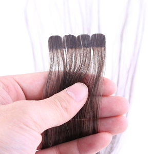 K.SWIGS Remy Straight Single Weft 100% Human Hair 22 Inch customized color No Chemical Processing Custom <b>Mini</b> Tape Extensions - Product Image 4