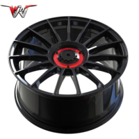 Rines Forjados Personalizados PCD 5*112 5*114.3 5*120 para Autos, Ruedas Multirradio en Negro Brillante para Volkswagen Arteon Magotan Passat CC