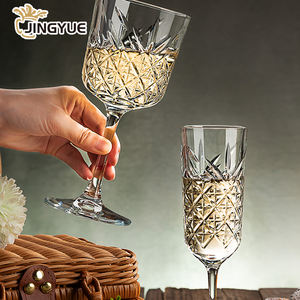 Copas de cóctel <span class=keywords><strong>vintage</strong></span> con tallo de cristal para gin y tonic, copas de champán únicas para bodas y fiestas - Product Image 3