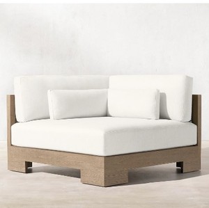 Ensemble de canapé modulaire de mot solide de jardin nordique haut de gamme Villa de plage Table de canapé en teck mobilier d'extérieur - Product Image 6