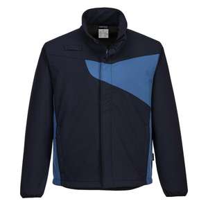 PORTWEST - PW271NRRL PW2 Veste Softshell bleu marine/bleu royal (2L) - EAN 5036108353316 PROTECTION TOUS TEMPS - Product Image 1