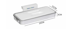Plastik Kapı Arkası Çöp Torbası Askısı Rafı Mutfak Rafı Asılı Çöp Torbası Tutucu Mutfak Dolabı Çöp Kovası - Product Image 6