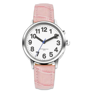 <span class=keywords><strong>Montre</strong></span> parlante pour femmes, montres à grands <span class=keywords><strong>chiffres</strong></span> parlantes pour les aveugles, les malvoyantes, les personnes âgées, les dames - Product Image 1