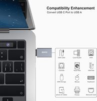 BENFEI Adaptateur USB C vers USB 3.0 3 Pack Adaptateur USB C vers A Mâle vers Femelle