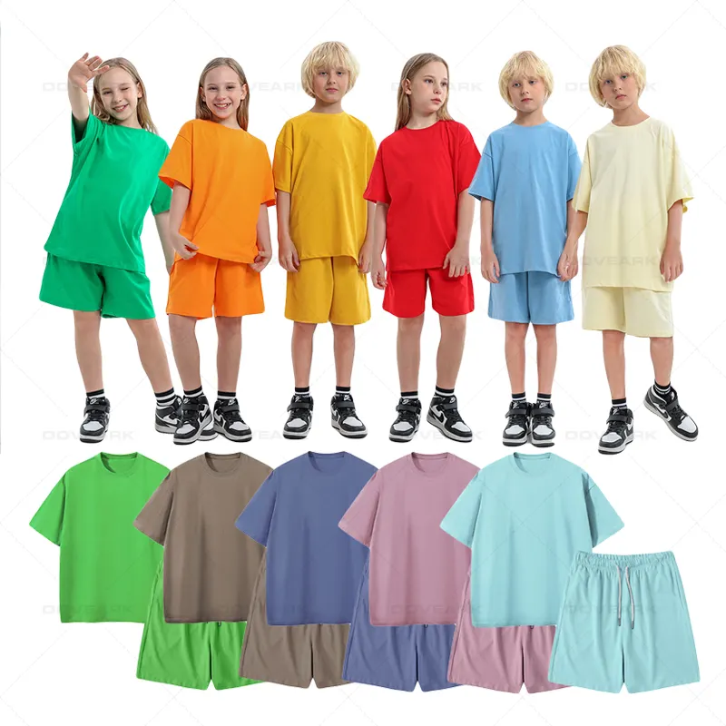 Conjuntos de ropa de alta calidad para niños y niñas, conjuntos de ropa de diseño, conjunto de 2 piezas