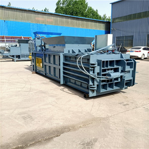 Presse hydraulique automatique Longmiao à commande PLC pour déchets de papier et bouteilles en plastique, haute productivité, garantie d'un an - Product Image 5