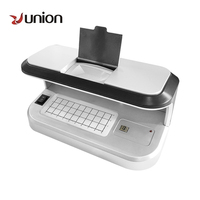 UNION 6603 Détecteur d'argent portable Machine Compteur de billets de banque Détecteur de compteur de billets avec batterie et charge