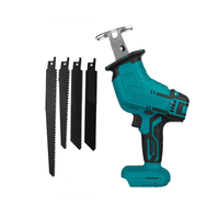Scie alternative électrique industrielle sans balais 21V de style militaire pour la découpe du bois et du métal, usage domestique DIY, batterie au lithium