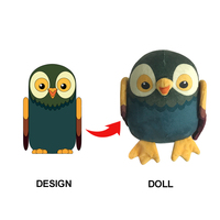 Peluche personnalisée professionnelle poupée personnalisée logo personnalisé service d'usine OEM réaliste