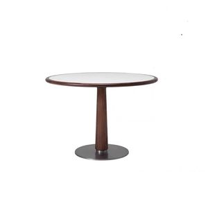 <b>Solid</b> <b>Wood</b> <b>Round</b> <b>Dining</b> <b>Table</b> Black Walnut Stable Structure Home <b>Dining</b> Use - Product Image 5