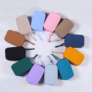 Large Capacity Portable Travel for Toiletry Bag Fashion Simple Design Cosmetic Jewelry Storage <b>Silicone</b> Bag <b>Waterproof</b> - Product Image 3