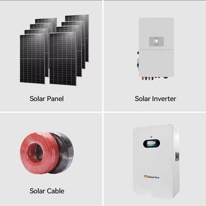 Toàn bộ ngôi nhà tắt hệ thống lưới 10 kW 20kW 30Kw 40kw 50kw 100kw lai hoàn chỉnh bảng điều khiển năng lượng mặt trời Hệ thống lưu trữ năng lượng cho gia đình - Product Image 3