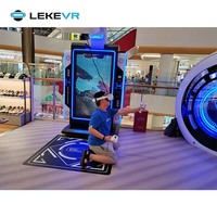 Parque de atracciones LEKE VR todo en uno Arcade Space Walk Platform Simulator Zombie Gaming Center Machine