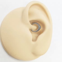 Cincin Hidung Tindik Tubuh Model Hip Hop/Rock/Fashion Lapis Emas 14K Bahan Stainless Steel 316 Terbaru 2025
