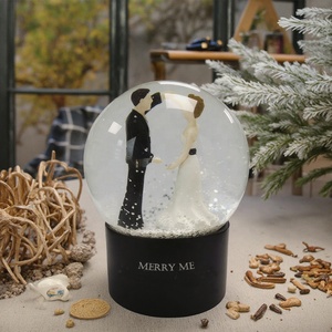 Globo <span class=keywords><strong>de</strong></span> <span class=keywords><strong>Nieve</strong></span> <span class=keywords><strong>de</strong></span> Cristal Artístico Personalizado <span class=keywords><strong>de</strong></span> 6.5 cm <span class=keywords><strong>con</strong></span> Adornos <span class=keywords><strong>de</strong></span> Animales, Decoración <span class=keywords><strong>de</strong></span> Escritorio para Negocios, Base <span class=keywords><strong>de</strong></span> Poliresina, Resina Líquida, Cristal Navideño - Product Image 4