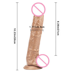 Огромные искусственные реалистичные фаллоимитаторы XXL G-spot Анальная пробка из ПВХ материала Мягкие силиконовые большие фаллоимитаторы для женщин - Product Image 2