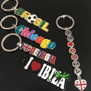 Personalizado España <span class=keywords><strong>IBIZA</strong></span> Metal llavero colgante creativo regalo recuerdo viaje recuerdo llaveros - Product Image 6