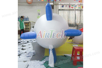 Ballon gonflable de parade d'hélium de dirigeable d'air de zeppelin d'air de dirigeable extérieur fait sur commande à vendre