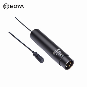 BOYA BY-M4C XLR Clip Collar Lavalier Microphone Mic for Camcorders - Product Image 2