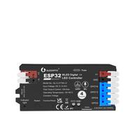 Contrôleur Gledopto ESP32 WLED 2026, 4 canaux, 15A, UART, téléchargement Type-C, synchronisation musicale, pilote de bande LED à pixels adressables, DC5-24V