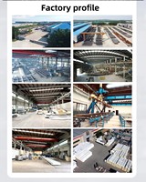 Edificio de Estructura de Acero de Diseño Moderno, Materiales de Construcción de Fácil Montaje, Taller/Almacén Prefabricado, Cobertizo Metálico para Uso de Oficina