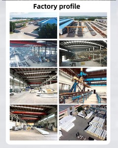 Bâtiment préfabriqué en structure métallique au design moderne, facile à assembler, pour atelier/entrepôt, abri métallique pour usage bureautique - Product Image 4